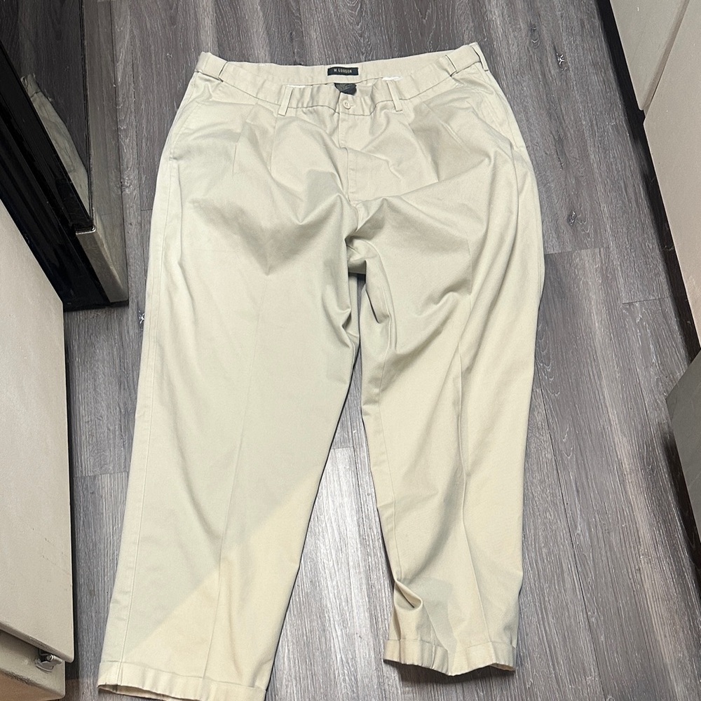 M. Gordan Men's Beige Khakis